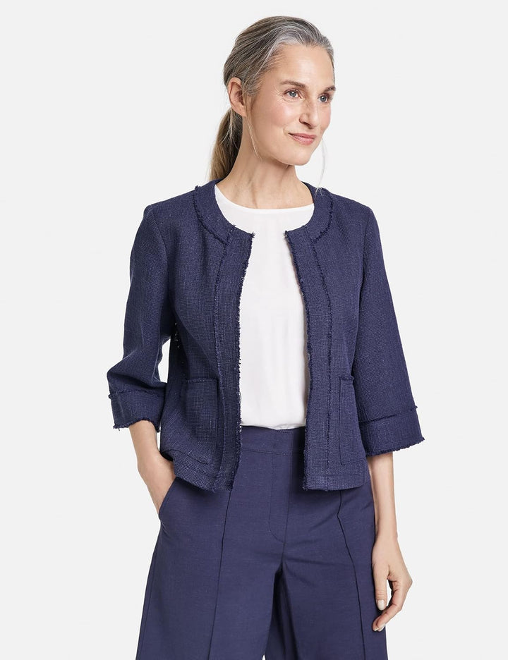 Gerry Weber Damen Blazer 42 Blueberry, 42 Blueberry