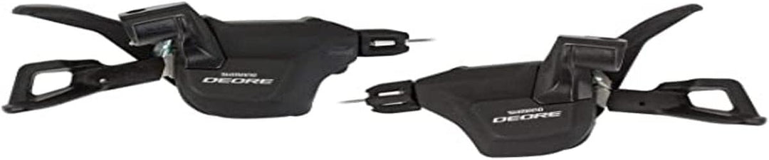 Shimano Unisex – Erwachsene Deore Daumenschalthebel, Schwarz, Einheitsgrösse