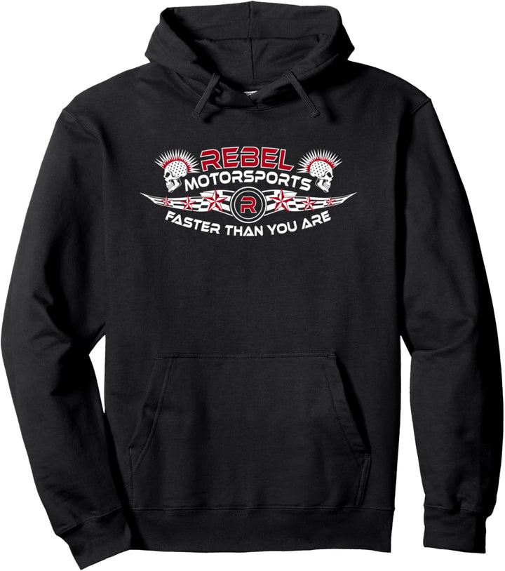Rebel Motorsports Star-schneller geschlagen Als Du Bist Pullover Hoodie