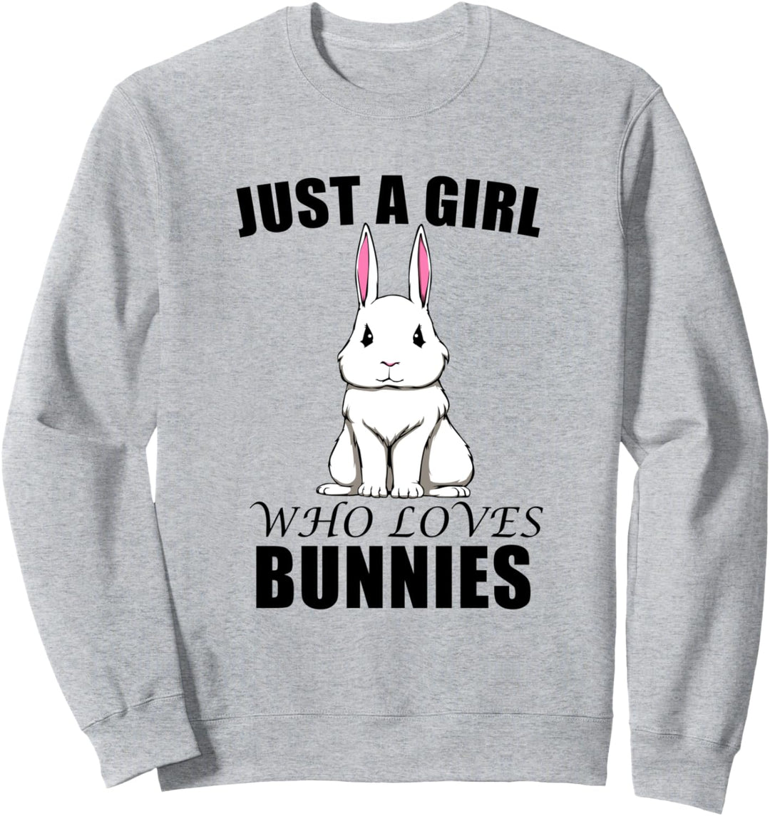 Witziger Hasen Fan Kaninchen Mädchen Sweatshirt