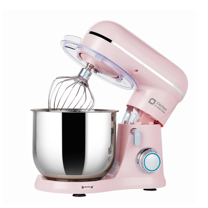 Kitchen in the box Kompakte Küchenmaschine 3,5 L, Rührmaschine & Knetmaschine mit 10 Geschwindigkeit
