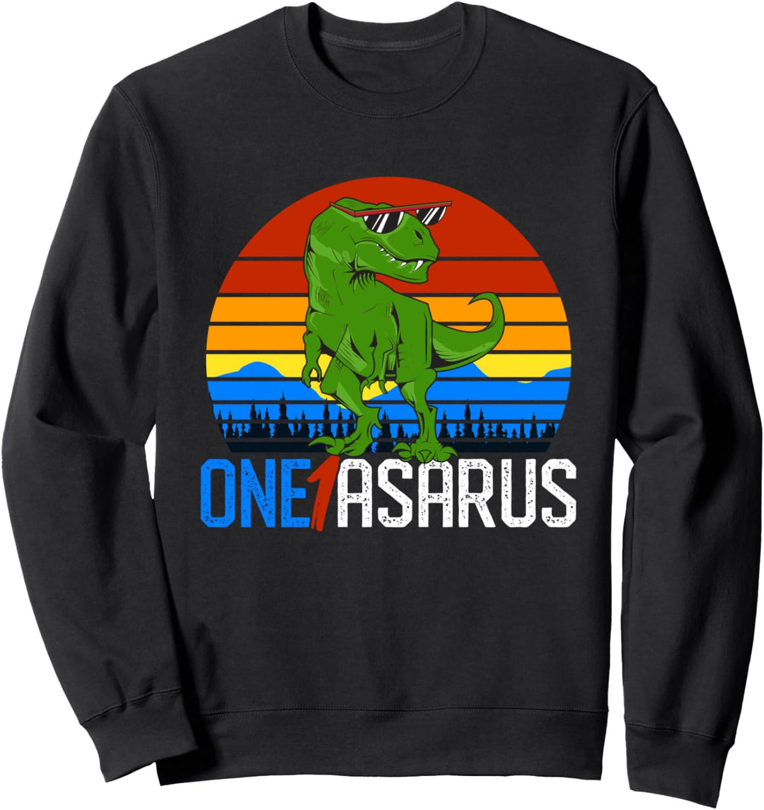 Oneasaurus 1. Geburtstag Dinosaurier 1 Jahr alt Sweatshirt
