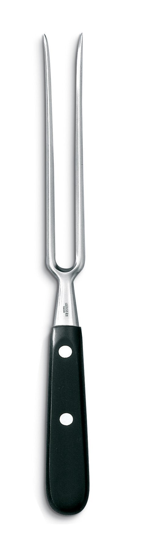 AUSONIA - 64402 GESCHMIEDETE FLEISCHGABEL AUS 420ER EDELSTAHL MIT GRIFF AUS ACETYLHARZ 17 CM. SPÜLMA