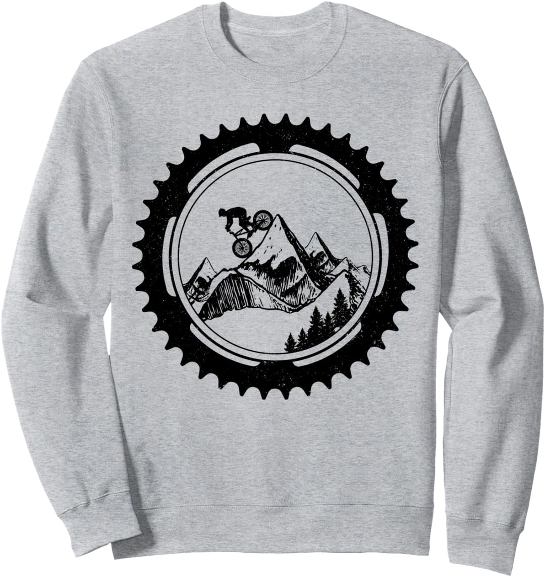 Mountainbike Downhill MTB Fahrrad Mountainbiker Geschenk Sweatshirt