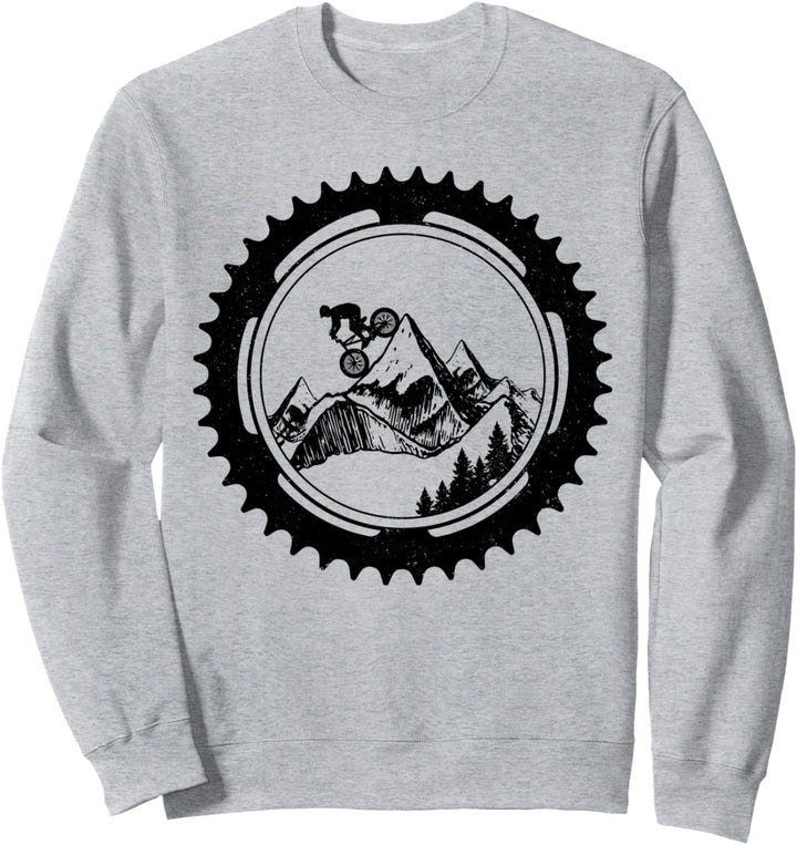 Mountainbike Downhill MTB Fahrrad Mountainbiker Geschenk Sweatshirt