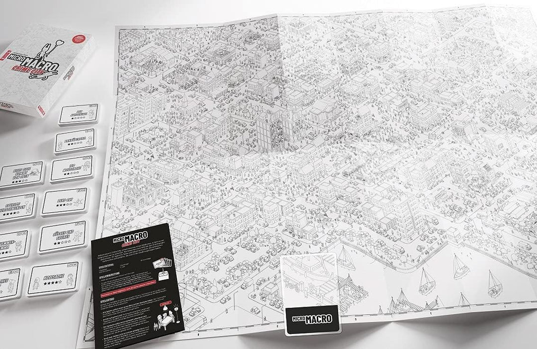 Edition Spielwiese Pegasus/Spielwiese 59060G MicroMacro: Crime City Spiel des Jahres 2021*, Crime Ci