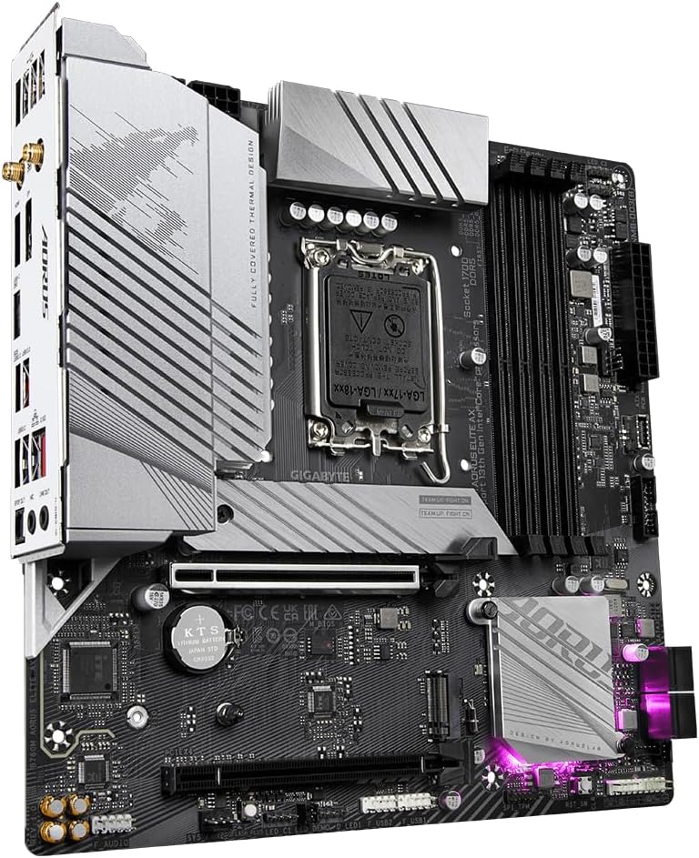 PagrindinÄ— plokštÄ— MB B760 S1700 MATX/B760M AORUS Elite AX GIGABYTE