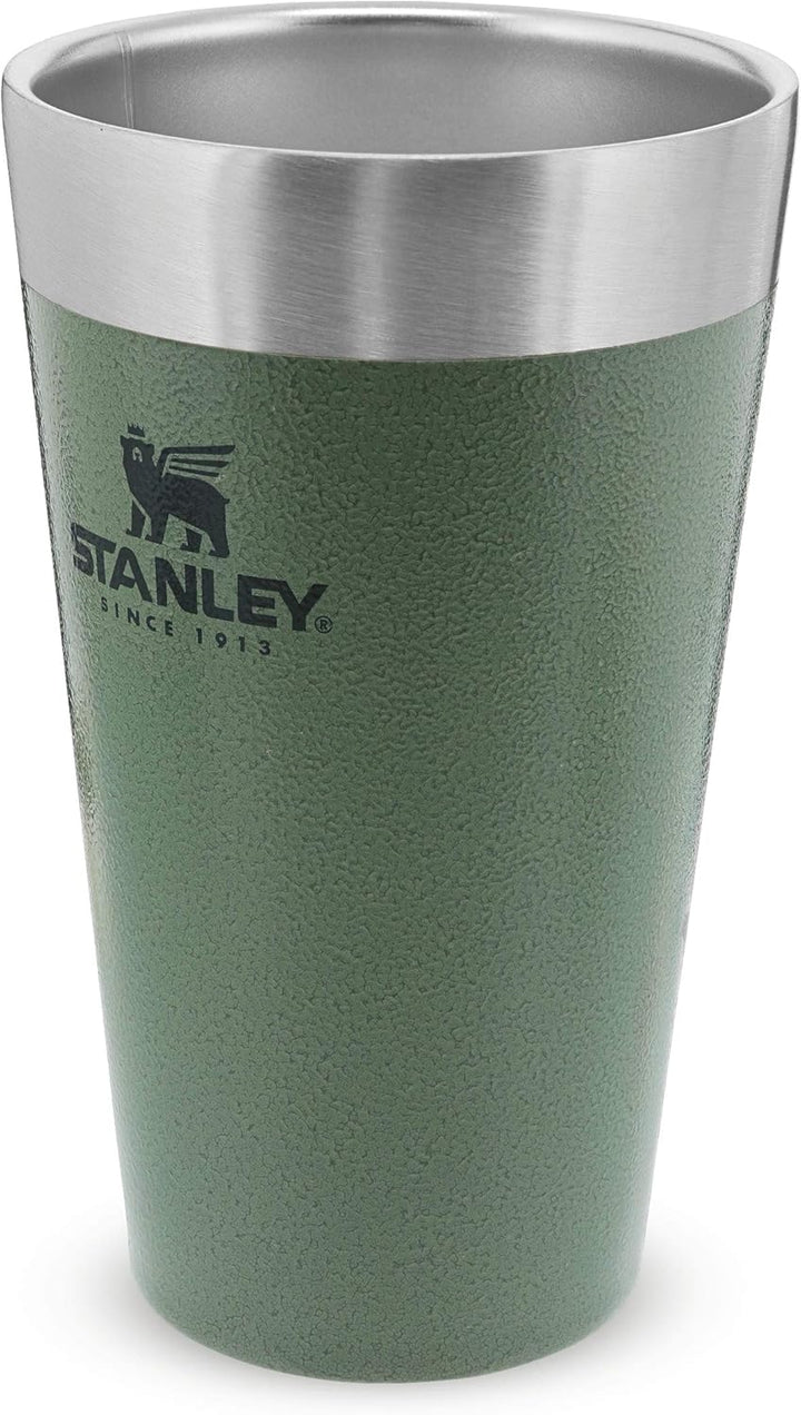 Stanley Adventure Vacuum Stein 709 ml / 24oz Hammertone Green – Beer Stein hält Bier 7 Stunden kalt