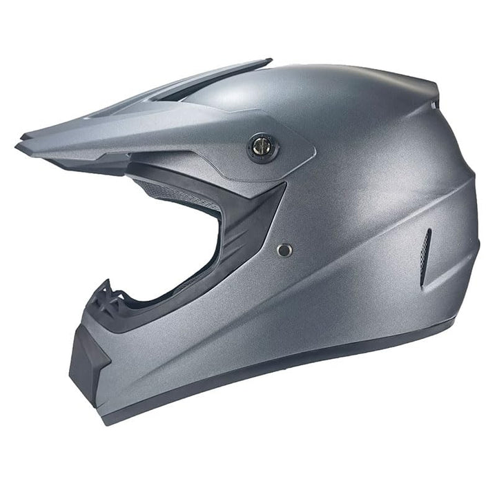 Kinder Crosshelm AHP – Motorradhelm für Kinder und Jugendliche, ABS-Schale, robuster Kinderhelm für