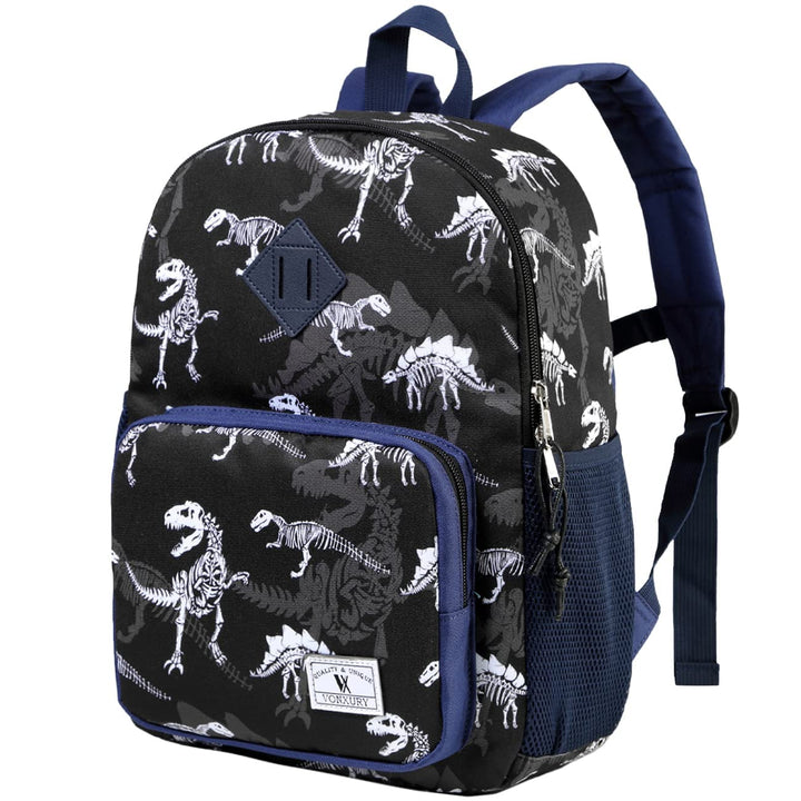 VX VONXURY Schulrucksack, Convertible Vorschule Kleinkind Jungen Bookbag Passt A4 Ordner (Blue Shark