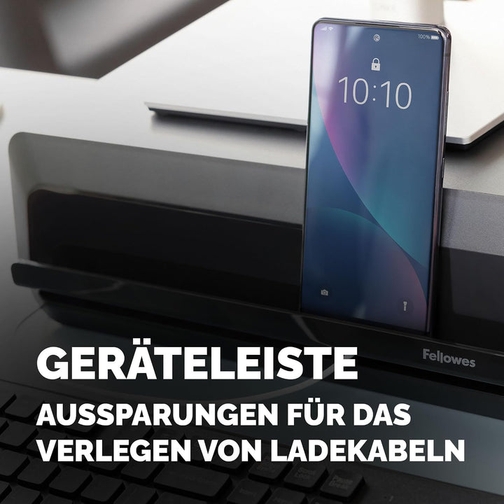 Fellowes Breyta™ Monitorständer für den Schreibtisch, 3 Höhenstufen, tragbar, ergonomisch verstellba