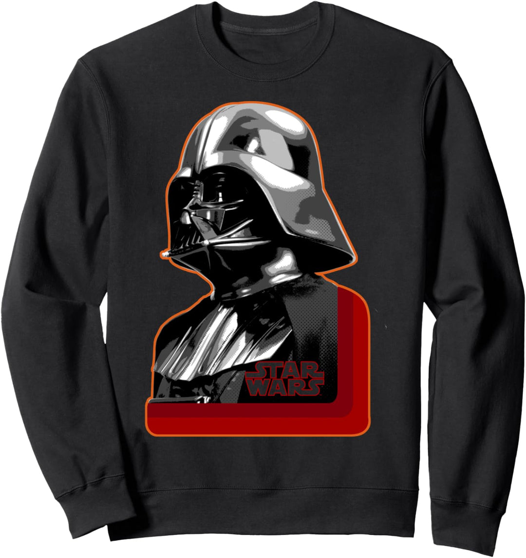 Star Wars Darth Vader Red Side Profile Sweatshirt