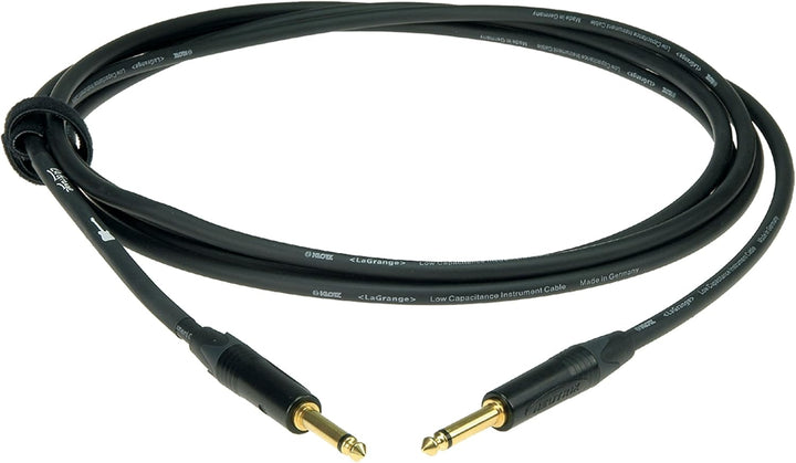 KLOTZ LaGrange - supreme gitarren kabel, mit sehr geringer Kapazität, dreifach geschirmt (1,5, gerad