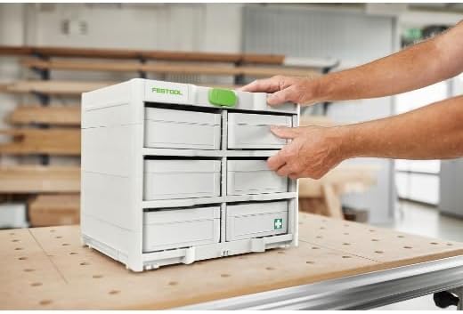 Festool Systainer³ Rack SYS3-RK/6 M 337-Set