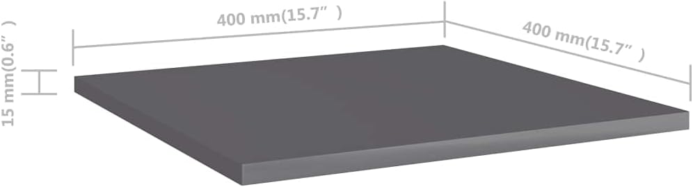 vidaXL 8X Bücherregal Brett Wandboard Wandregal Regal Regalboden Wand Board Ablage Hängeregal Schweb