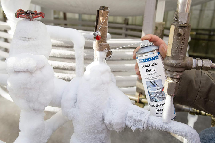 WEICON Lecksucher frostsicher 1 L | schnelles Auffinden von undichten Stellen, Rissen und Lecks, 1 L