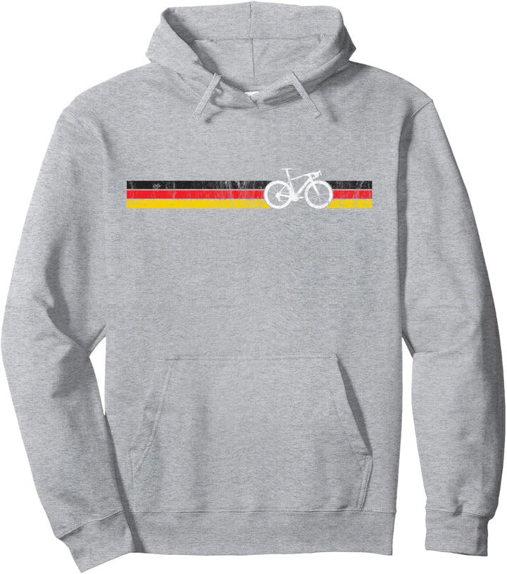 Cyclist Flag Germany Design German Bike Racing Cycling Pullover Hoodie