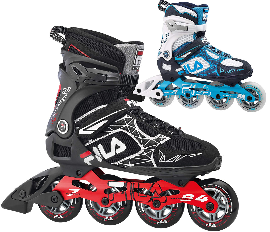 FILA Herren Legacy Pro 84 Inline Skate 9 schwarz/rot, 9 schwarz/rot