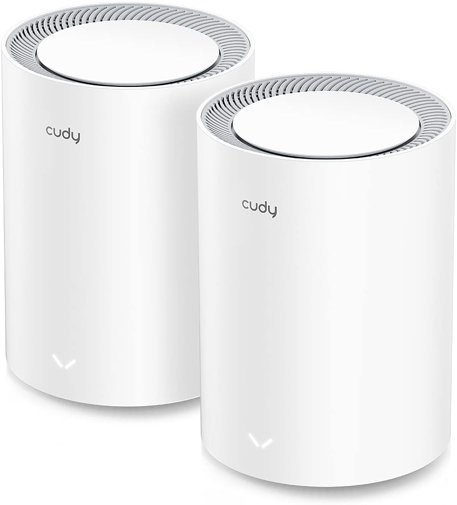 Cudy AX3000 WiFi 6 Mesh WLAN System – ersetzt Router und Extender, deckt bis zu 200 m² ab, 2,5 G WAN