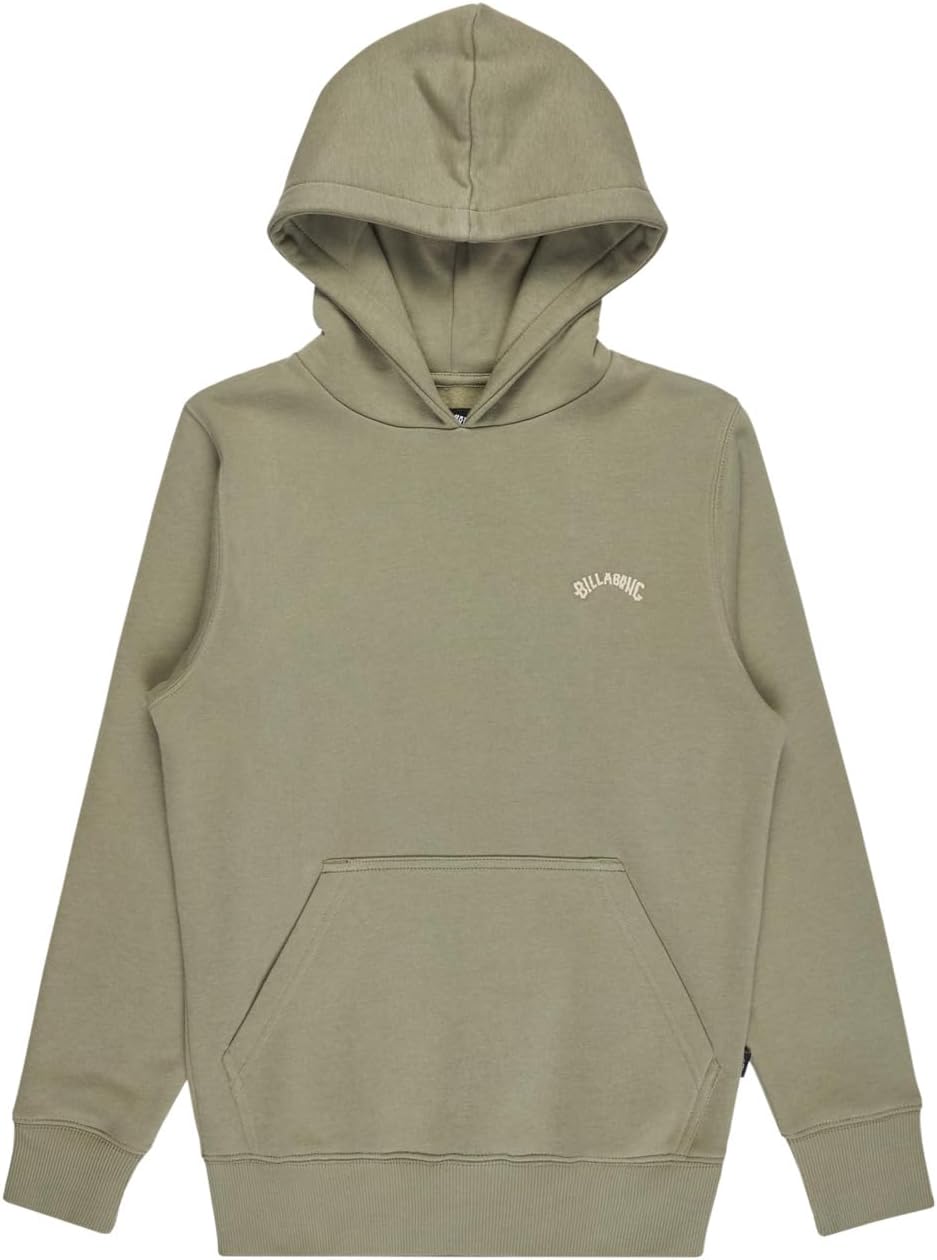 Billabong Jungen Arch Po Pullover (1er Pack) 14 Jahre Grau / Grün, 14 Jahre Grau / Grün