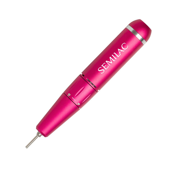 Semilac Nagelfräser Mini Pen – Kompakter Elektrischer Nagelbohrer für UV-, Gel- und Acryl-Lack, USB-
