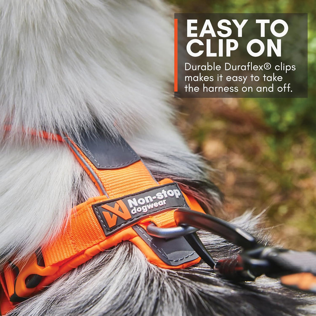 Non-stop dogwear Line Harness 5.0, Gepolstertes Hundegeschirr für kleine, mittlere und grosse Hunde,