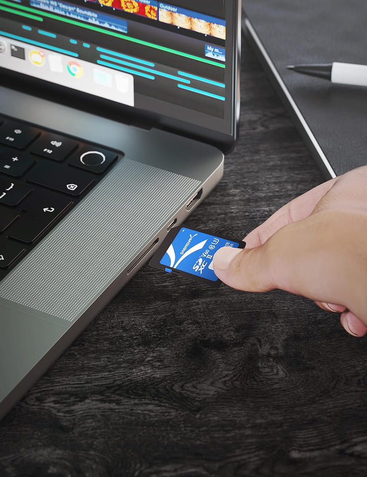 SABRENT SD Karte 1TB v60, sdxc Card uhs ii, SD Speicherkarte Class 10, u3, L270MB/s S170MB/s Full HD