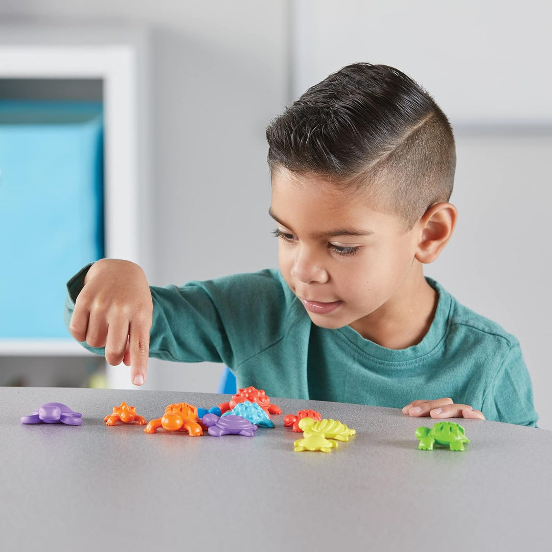 Learning Resources Mathe-Aktivitätsset Taktile Schildkröten, Zahlen lernen für Kleinkinder, Mathe-Zä
