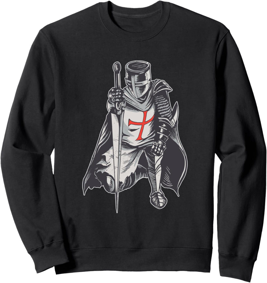 Kreuzritter Tempel-Ritter Sweatshirt