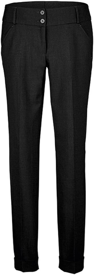 Greiff Grösse 42 Corporate Wear Premium Damen Hose Slim Fit Schwarz Modell 1370