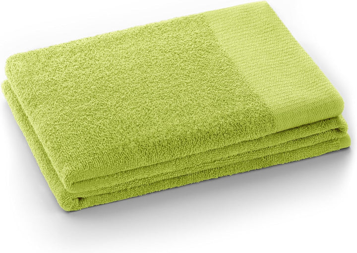 AmeliaHome Handtuch Set Hellgrün 4 Gästetücher 30x50 cm 4 Handtücher 50x100 cm und 2 Duschtücher 70x