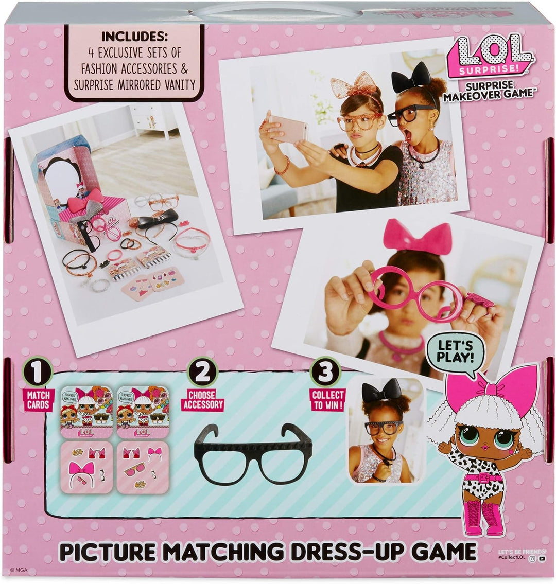 L.O.L Surprise! 556374 L.O.L Surprise Makeover Spiel, Mehrfarbig, Surprise Makeover Spiel