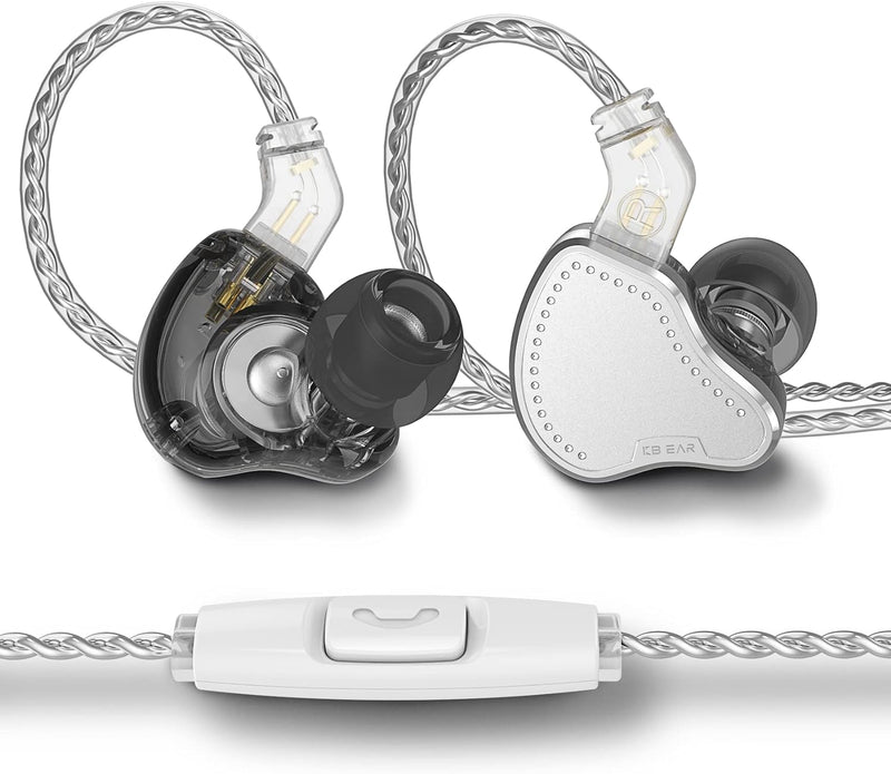 Yinyoo KBEAR Pecker Kabelgebundene Ohrhörer, Bequeme In-Ear-Kopfhörer mit Mikrofon ergonomische Spit