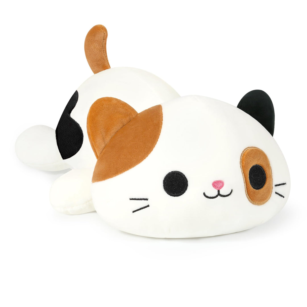 shownicer Plüschtier Katze Kuscheltier Stofftier Kawaii Katze Plüsch Kissen Spielzeug Kätzchen Plüsc