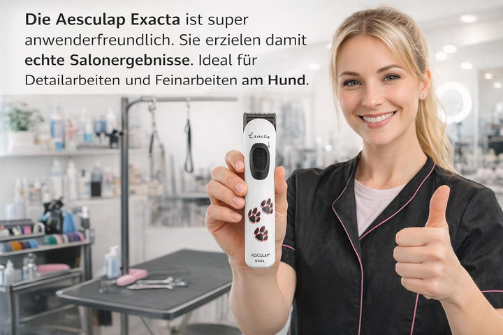 Rotschopf24 Edition: Neues Modell der Aesculap Exacta Schermaschine/Tiertrimmer/Pfotentrimmer/Gesich