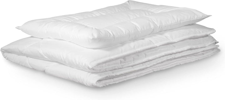 Ehrenkind® Kinder-Steppbetten-Set Kochfest | Kinder-Decke + Kissen | Standard 100 by Oeko-TEX | Deck