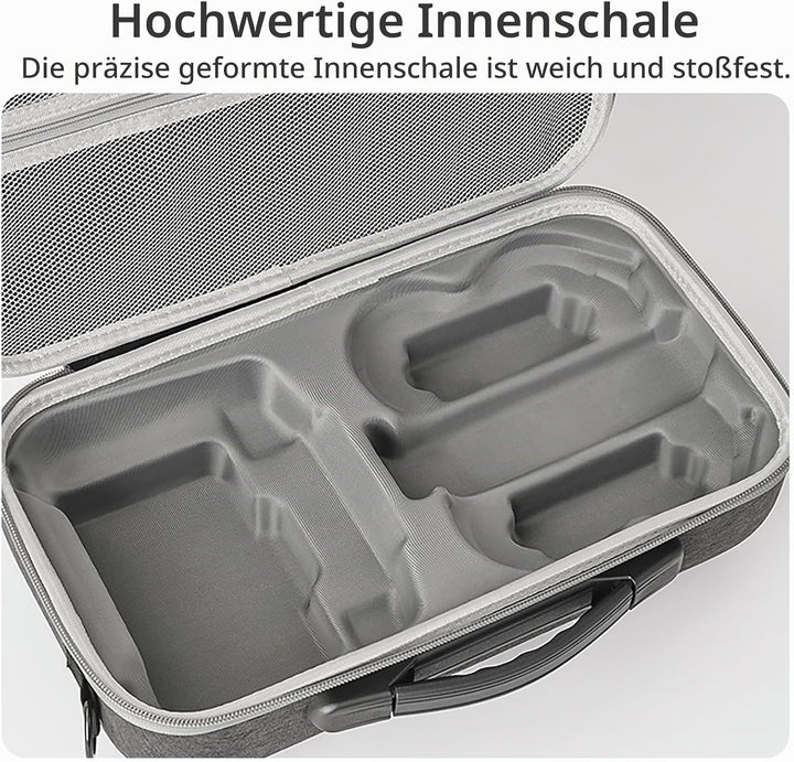ZJRXM Tasche für DJI Neo 2 Zubehör und RC 2 Controller, Tragbar Schutztasche für DJI Neo 2 Drohne,RC