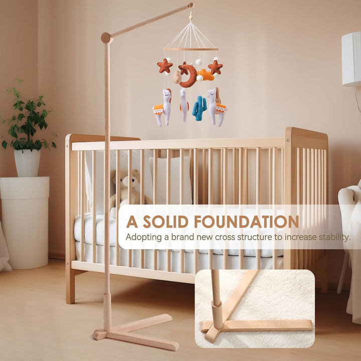 Promise Babe Holz Baby Mobile Halterung Wickeltisch Baby Spieluhr Baby Mobile für Bett Laufstall DIY
