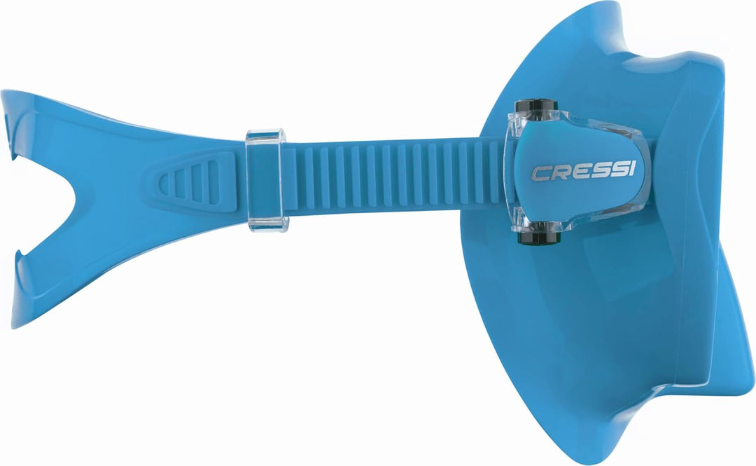 CRESSI F1 - Rahmenlose Maske F1 oder Combo Set Rahmenlose Maske + Schnorchel Dry zum Tauchen und Sch