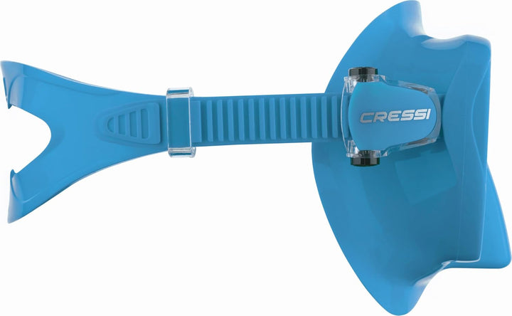 CRESSI F1 - Rahmenlose Maske F1 oder Combo Set Rahmenlose Maske + Schnorchel Dry zum Tauchen und Sch