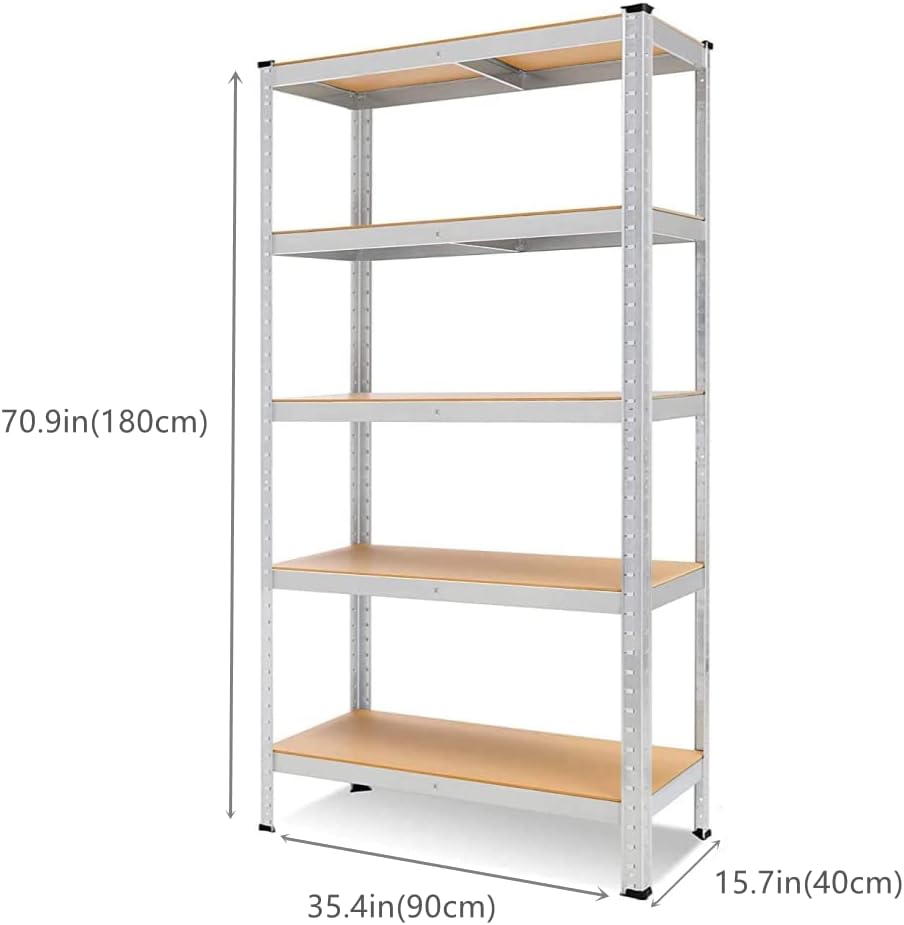 Werkbank, 180 x 90 x 45 cm 5 Ebenen verstellbare Regale, höhenverstellbar, DIY-Werkbank Werktisch Ar