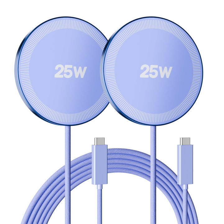 25 W magnetisches kabelloses Ladegerät: Qi2.2 Qi2 Schnellladepad für iPhone 17, 16, 15, 14, 13, 12 P