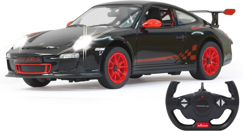 JAMARA 404310 - Porsche GT3 RS 1:14 2,4GHz - offiziell lizenziert, ca 1 Std. Fahrzeit bei 11 Km/h, L