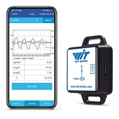 [Bluetooth-Beschleunigungsmesser+Neigungsmesser] BWT901CL MPU9250 Hochpräzises 9-Achsen-Gyroskop+Win