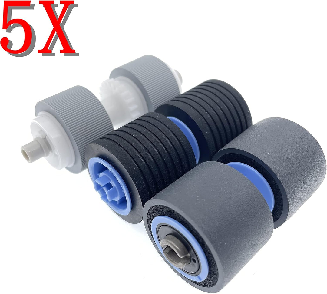 5SET X 8262B001 3601C002 Tonabnehmer-Rollen-Set, kompatibel mit Canon DR-G1100 DR-G1130 DR-G2090 DR-