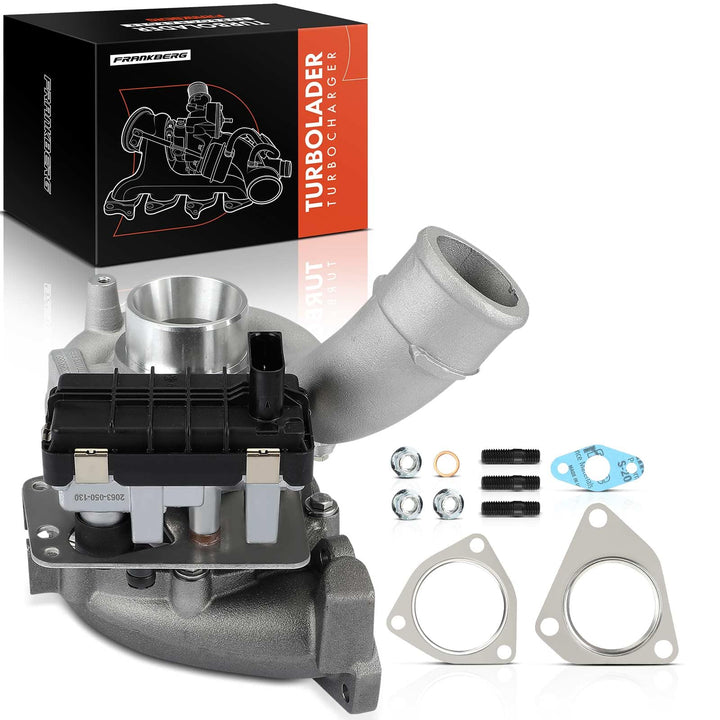 Frankberg Turbolader Abgasturbolader Diesel Kompatibel mit A4 8EC TDI 2.7L 2005-2008 A4 Avant 8ED TD
