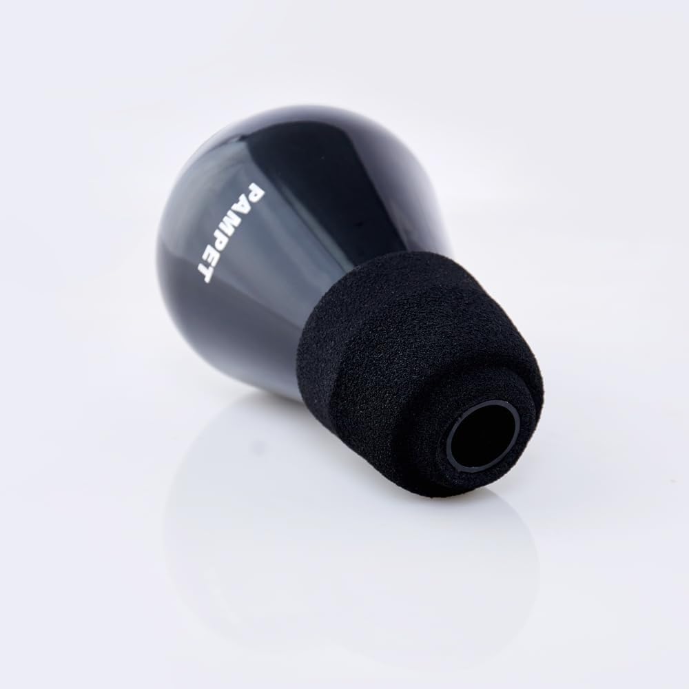 pampet Straight Mute für Waldhorn Horn Schwarz, Schwarz