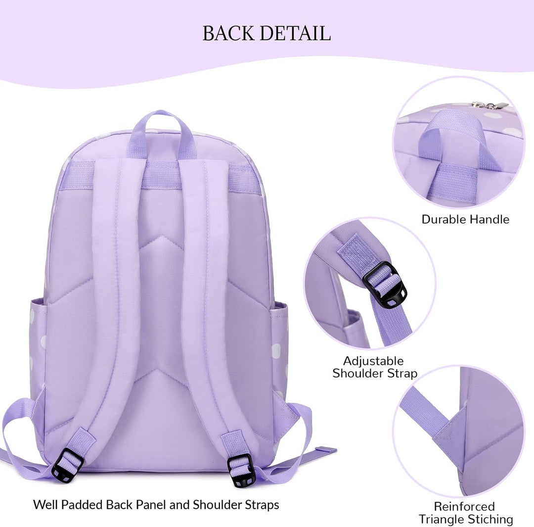 mygreen Mädchen Schultasche Teenager Schulrucksack Jugendliche Rucksack Schule Daypacks Kinder Gross