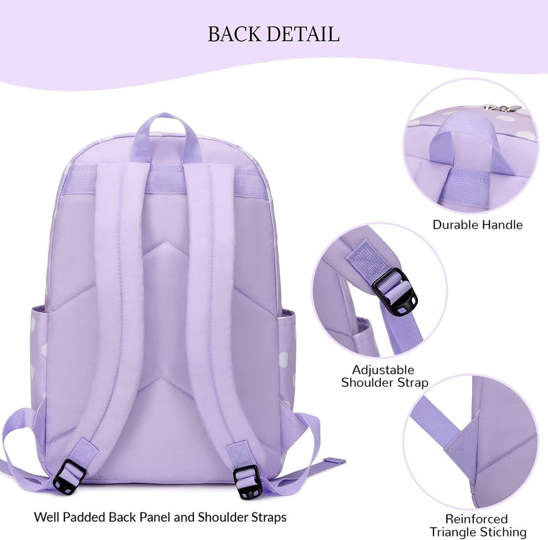 mygreen Mädchen Schultasche Teenager Schulrucksack Jugendliche Rucksack Schule Daypacks Kinder Gross