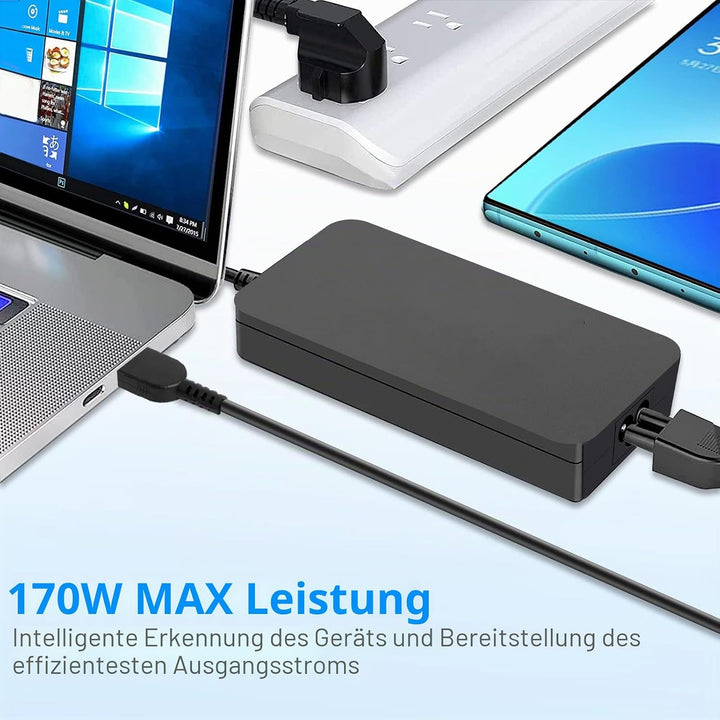20 V 8,5 A 170 W Adl170nlc3a 4 x 20e50578 45n0113 36200296 Ersatz für Notebook Ladegerät für Lenovo